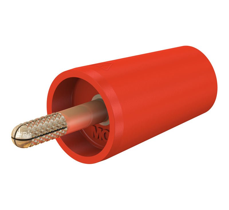 Staubli史陶比爾 螺紋壓接適配器 A-SLK4(紅色)