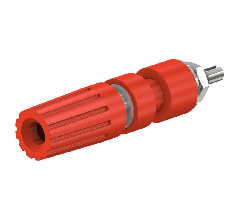 Staubli史陶比爾 接線柱PK4-T(紅色)