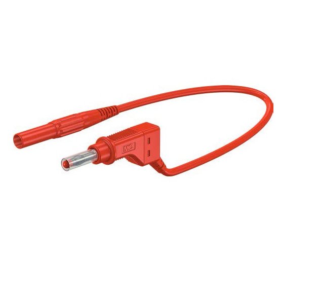 Staubli史陶比爾 測試導線XZG410-L(紅色)