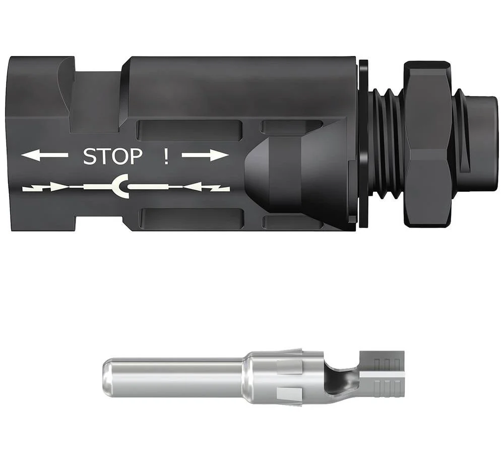 Staubli史陶比爾MC4 太陽能負極面板插座( 適用電纜線徑1.5/2.5mm )