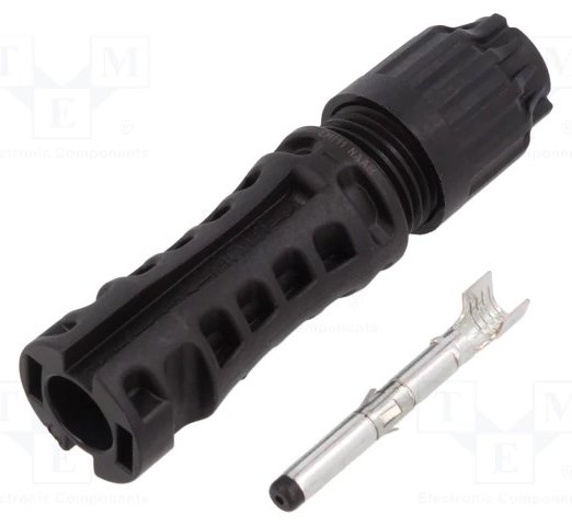 Staubli史陶比爾MC4-Evo 2A 太陽能線端負極防水接頭( 適用電纜外徑6.4-8.4mm )