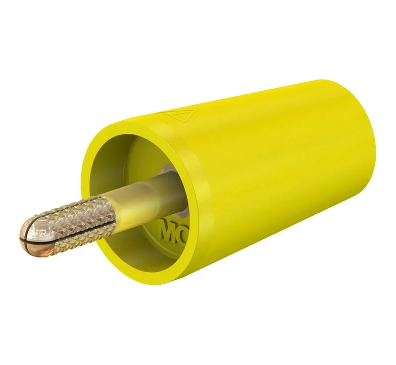 Staubli史陶比爾 螺紋壓接適配器 A-SLK4(黃色)