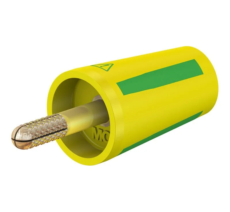 Staubli史陶比爾 螺紋壓接適配器 A-SLK4(黃綠色)
