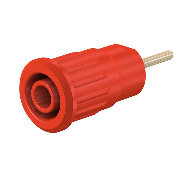 Staubli史陶比爾 壓入式插座 SEB4-R(紅色)