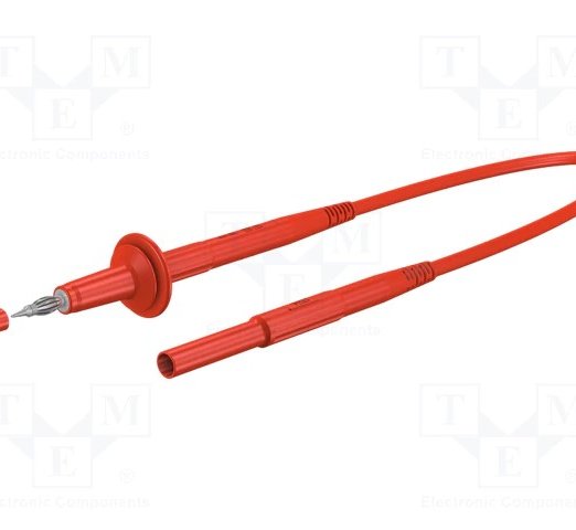 Staubli史陶比爾電壓 5kV 測試導線XHL-5000(紅色）