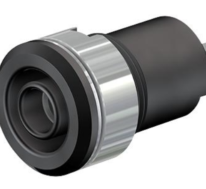 Staubli史陶比爾 面板安裝插座 SLB4-F/A(黑色）