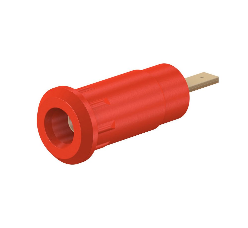 Staubli史陶比爾 壓入式插座 SEB2-F2,8(紅色）